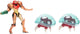 Jakks metroid prime -- 6 cm samus bounty hunter 3pk set