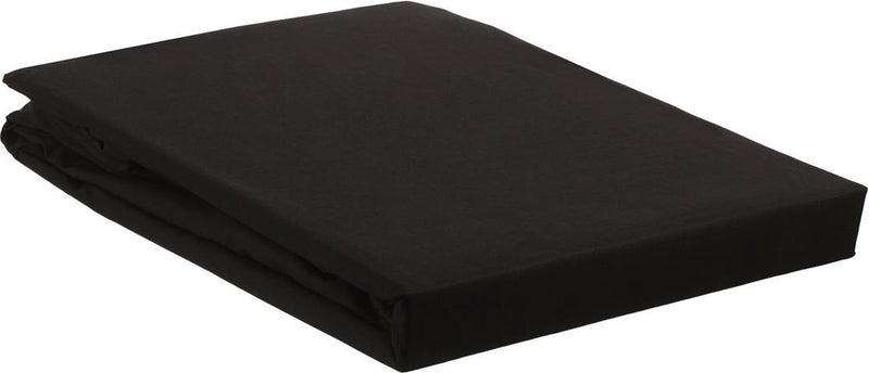 Beddinghouse - percale-katoen - split-topper - hoeslaken - 180x210 cm - zwart