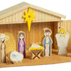 Bigjigs houten kerststal set, 13dlg.