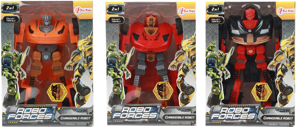 Roboforces veranderrobot superauto