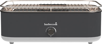 Barbecook e-carlo elektrische tafel bbq midnight grey 42,5x33x16,5cm