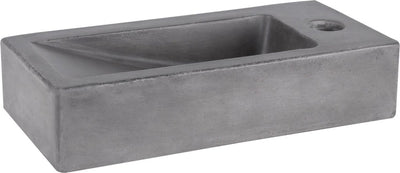 Differnz doni - fontein beton donkergrijs - 36 x 16 x 8 cm