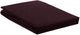 Ambiante katoen - hoeslaken - 160x200 - donker rood