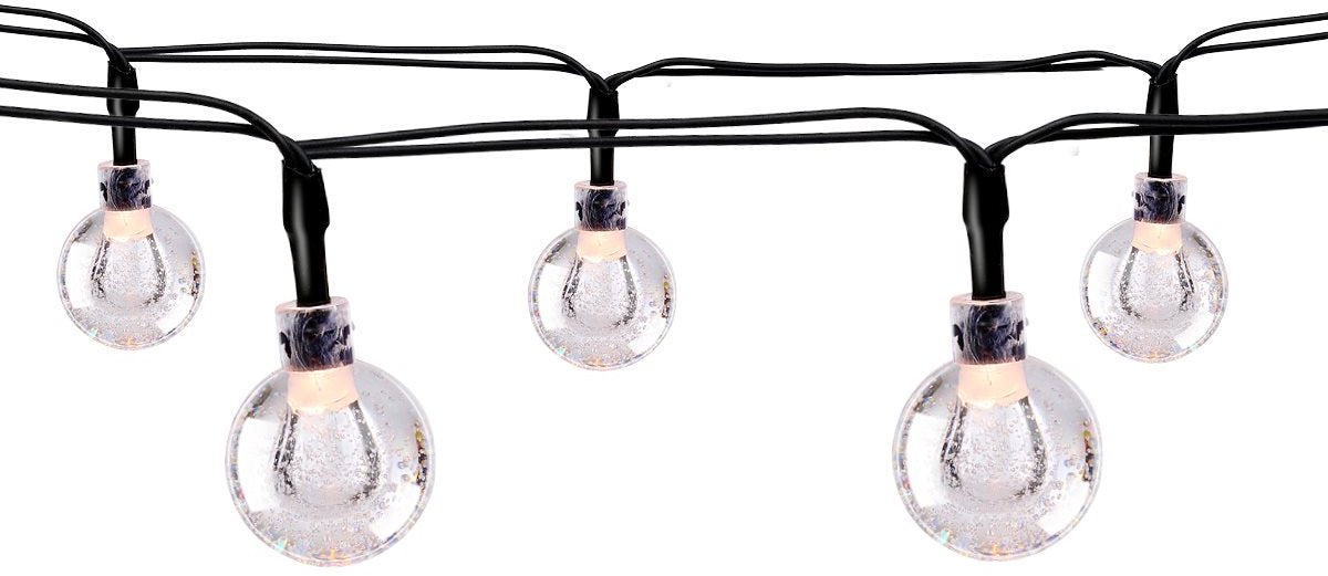 Grundig solar lichtslinger 6,9m - 50 led bollen - tuinverlichting op zonne-energie