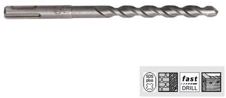 Bosch sds-plus-1 - betonboor - 22mm - 400mm werkbare lengte - 460mm totale lengte