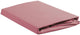 Ambiante - katoen - hoeslaken - 200x200 cm - roze