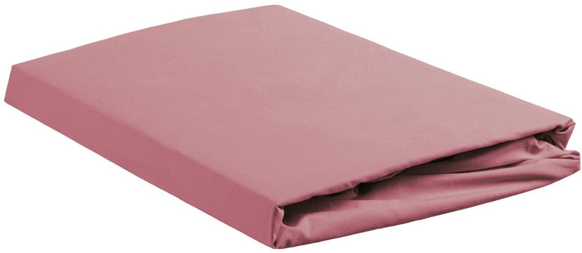 Ambiante katoen - hoeslaken - 180x200 - roze