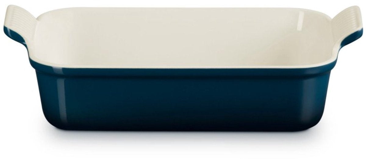 Le creuset ovenschaal heritage - nuit -26 x 19 cm 2.4 liter
