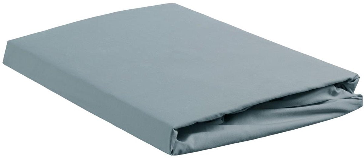 Ambiante jersey - topper hoeslaken - 120x200 210 - blauw