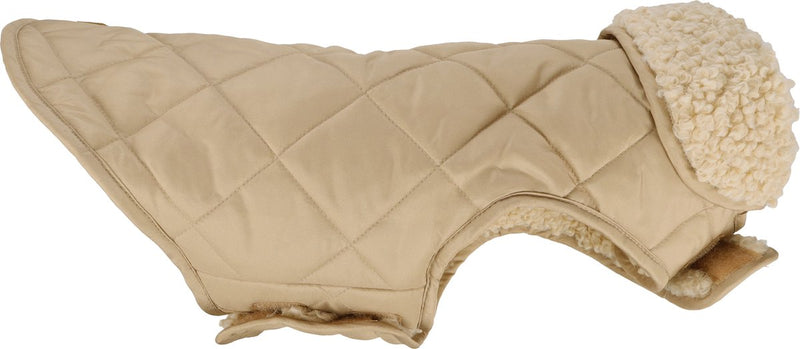 Flamingo hondenjas – bonnie – honden jas – hondenjasjes winter – hondenjas waterdicht – 30 cm – a:30cm b:31-32cm c:46-49cm – beige