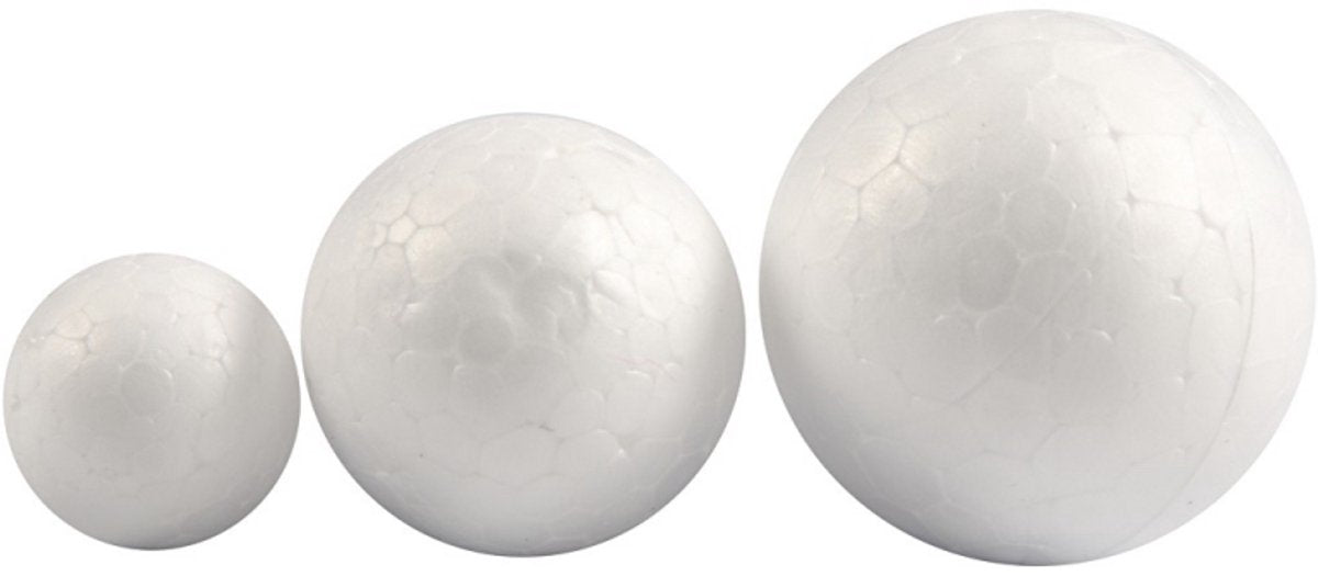 Creativ company https: www.cchobby.nl ballen-d-20-30-40-mm-wit-12-stuk-1-doos