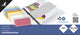 Kangaro scheidingsstrook - 2-gaats - 240x105mm - 180 grams - grijs - 100 stuks