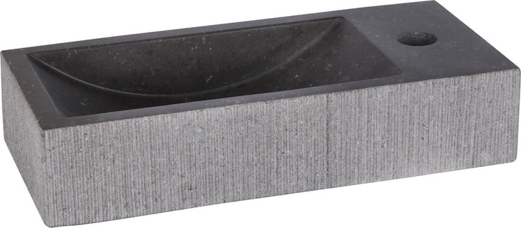 Differnz ribble fontein 38x18x8cm bombai black