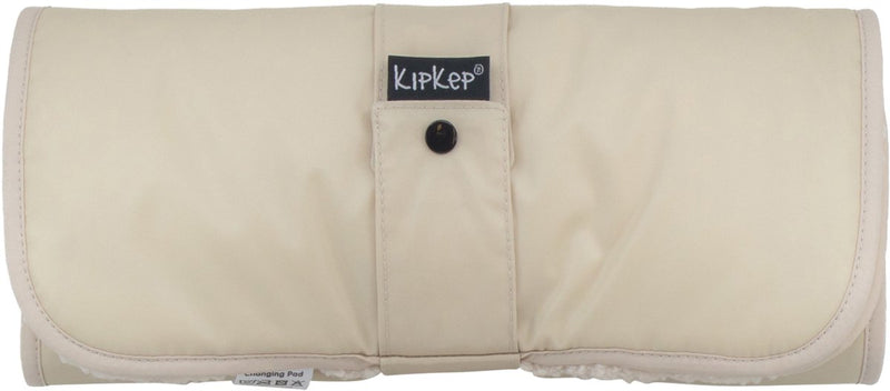 Kipkep napper - wasbaar verschoningsmatje met teddy - cookie - waterafstotende zijde (excl. luieretui)