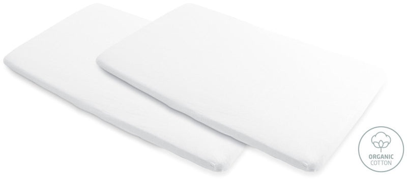 Maxi-cosi iris calao co-sleeper lakens - 2 stuks - wit