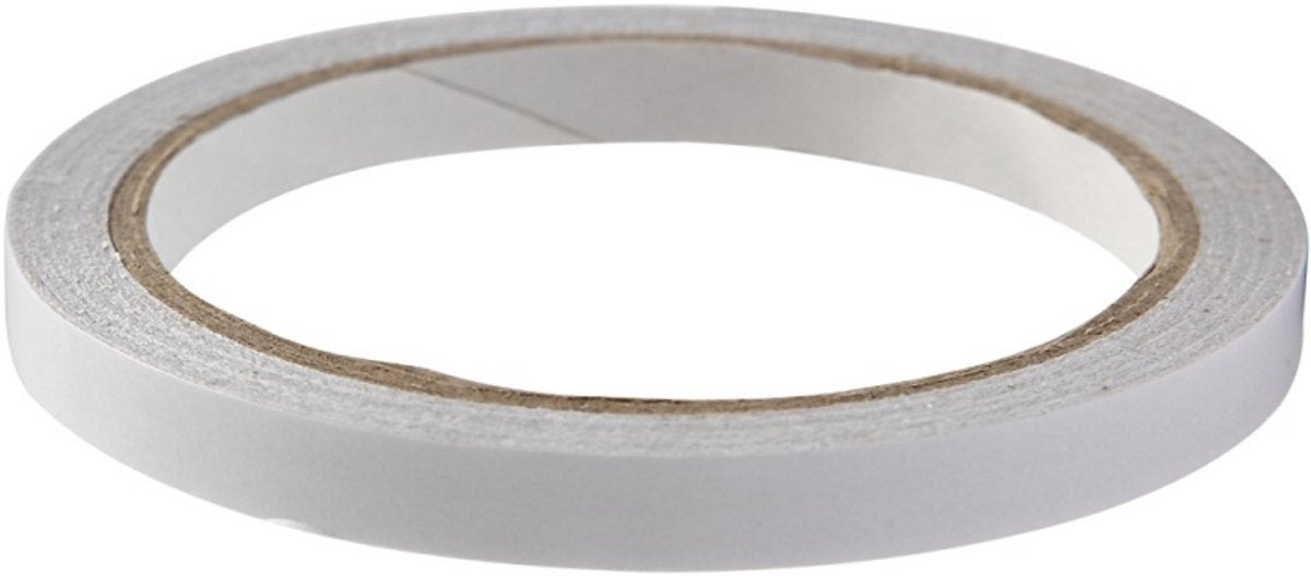 Creativ company dubbelzijdig klevend tape, 10mtr.