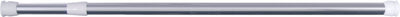 Differnz round douchestang - om vast te klemmen - aluminium veredeld - 75 x 125 cm - chroom