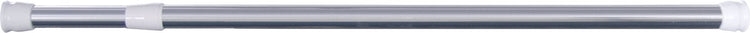 Differnz round douchestang - om vast te klemmen - aluminium veredeld - 75 x 125 cm - chroom