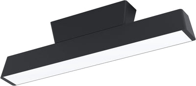 Eglo connect.z simolaris-z smart plafondlamp - 47 cm - zwart wit - instelbaar rgb wit licht - dimbaar - zigbee