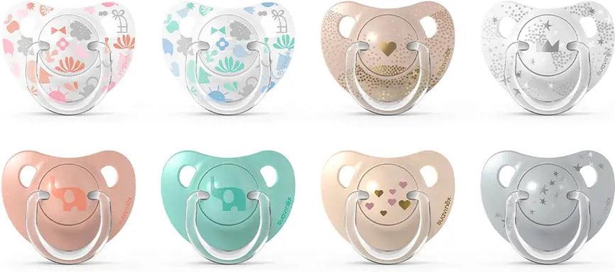 Suavinex classic line classic pacifier anatomical teat 6-18m 2 u