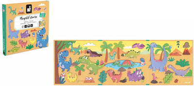 Janod - magneti stories - dinosaurus – educatieve magneetset