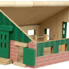Kids globe loopstal hout 1:87