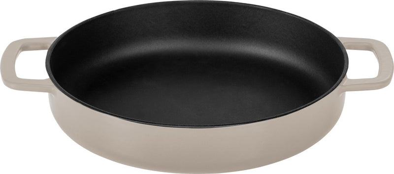 Combekk gietijzeren koekenpan ø 28cm - 100% gerecycled - pfas-vrij - geschikt voor inductie - sand