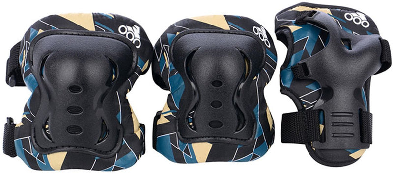 Tempish - stryker skatebescherming 3-pack - kinderen - driedelig - zwart - m