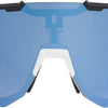 Agu dynamisch fietsbril zwart blauw lens