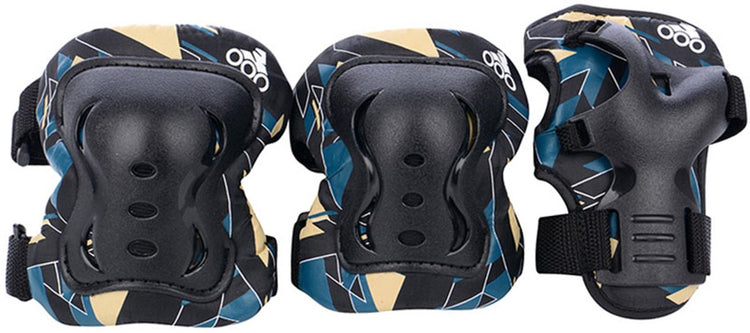 Tempish - stryker skatebescherming 3-pack - kinderen - driedelig - zwart - m
