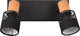 Trio nandini - spot - zwart mat - excl. 2x e14 10w