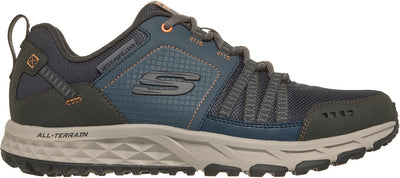 Skechers escape plan heren wandelschoenen - donkerblauw oranje