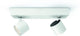 Philips led philips star opbouwspot - 2-lichts - wit