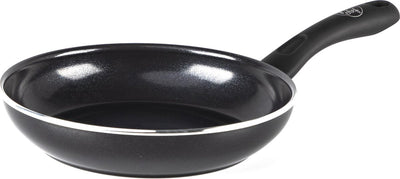 Greenchef diamond koekenpan 20cm - pfas-vrije antikleeflaag - koekenpan inductie - keramische koekenpan - ovenbestendig tot 160°c - koelgreep - zwart