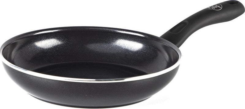 Greenchef diamond koekenpan 20cm - pfas-vrije antikleeflaag - koekenpan inductie - keramische koekenpan - ovenbestendig tot 160°c - koelgreep - zwart