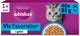 Whiskas kattenvoer - adult 1+ - vis selectie in gelei - 40x85g