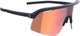 Bbb cycling valor flux professionele fietsbril heren en dames - hoog contrast sportbril - wielrenbril met flux lens - anti-condens - mat zwart rood - bsg-81