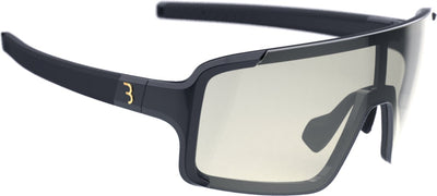 Bbb cycling chester narrow ph - fietsbril meekleurende glazen - 100% uv bescherming - wielren bril heren en dames - smalle pasvorm - fotochromatische sportbril - zwart - bsg-73ph