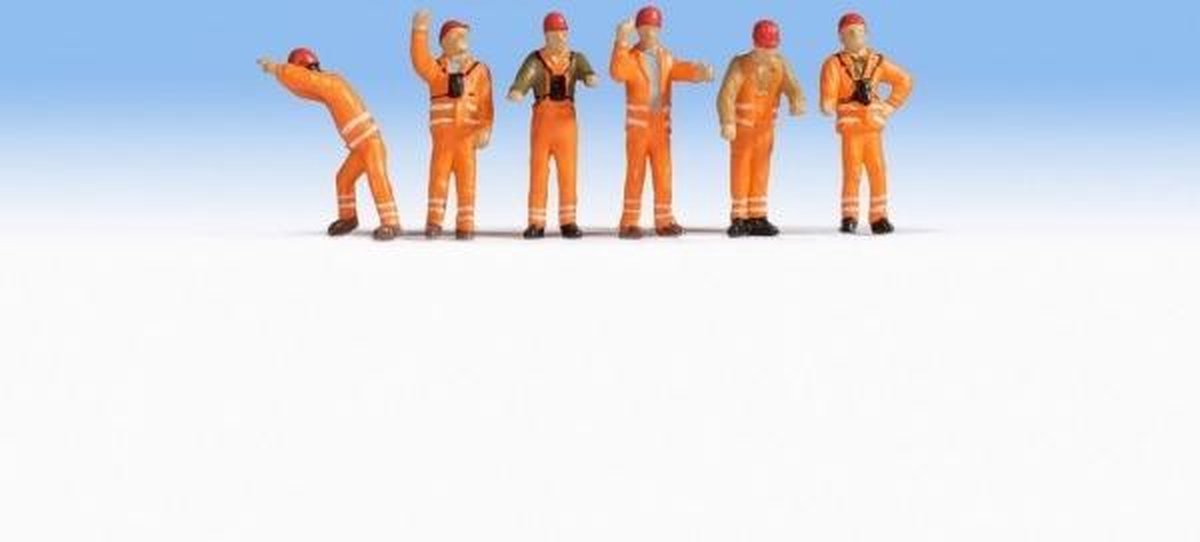 Noch 36275 n rangeerpersoneel figuren geverfd, staand