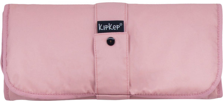 Kipkep napper - verschoonmatje - mauve - wasbaar - gerecycled - waterdicht (excl. luieretui)
