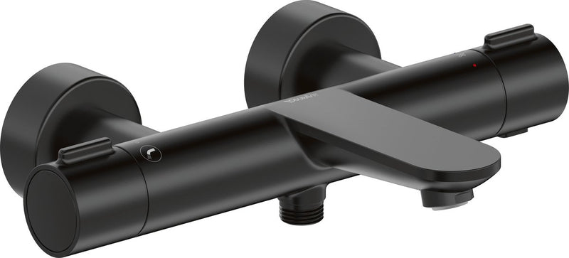 Duravit wave - thermostatische badkraan, mat zwart wa5220000046