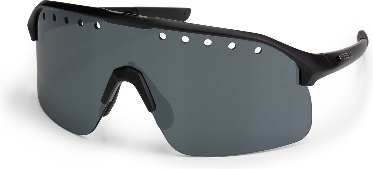 Rogelli ventro polarized fietsbril heren en dames - zwart
