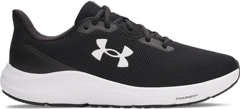 Under armour ua charged pursuit 4 heren sportschoenen - zwart - wit