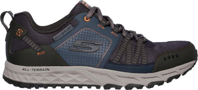 Skechers escape plan heren wandelschoenen - donkerblauw oranje