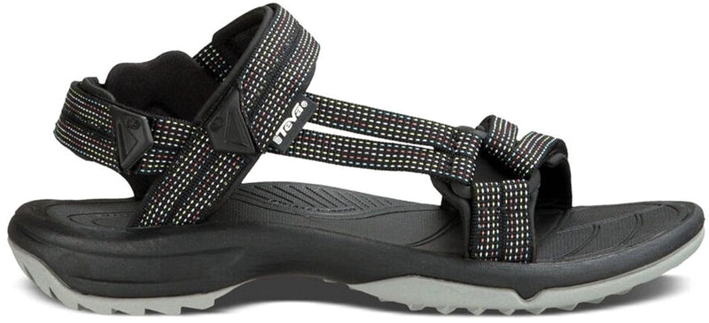 Teva w terra fi lite dames sandalen - city lights zwart - pastel