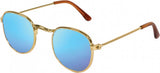 Heless poppen zonnebril goud blauw gespiegeld - afbeelding 1