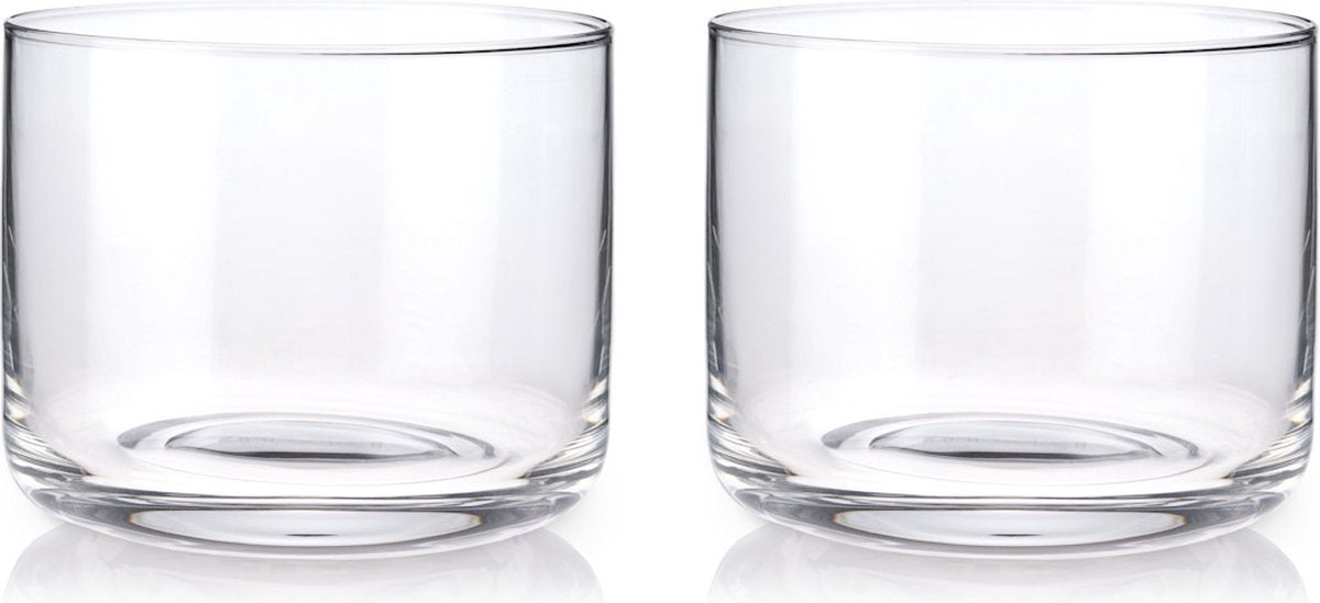 Viski cocktailglas - kristal - 236ml - 2 stuks