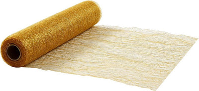 Happy moments tafelloper, b: 30 cm, goud, 10 m