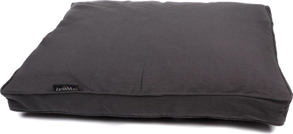 Lex max hondenkussen prof grijs - boxbed - 90 x 65cm