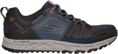 Skechers escape plan heren wandelschoenen - donkerblauw oranje